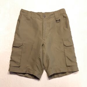 Boy Scouts America Mens Tear Away Cargo Short S Relaxed Dark Green 9" Inseam